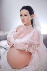 160cm Armani 1:1 Scale TPE Pregnant Sex Doll - JY DOLL OFFICIAL