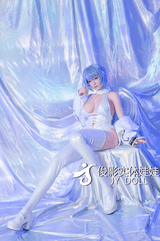 163cm Ayanami 1:1 Scale Silicone/TPE Large Breast Sex Doll - JY DOLL OFFICIAL