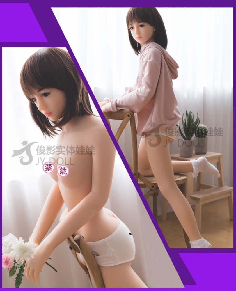 148cm Cici 1:1 Scale TPE Small Breast Sex Doll - JY DOLL OFFICIAL