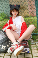 150cm Xiaolan 1:1 Scale TPE/Silicone Small Breast Sex Doll - JY DOLL OFFICIAL