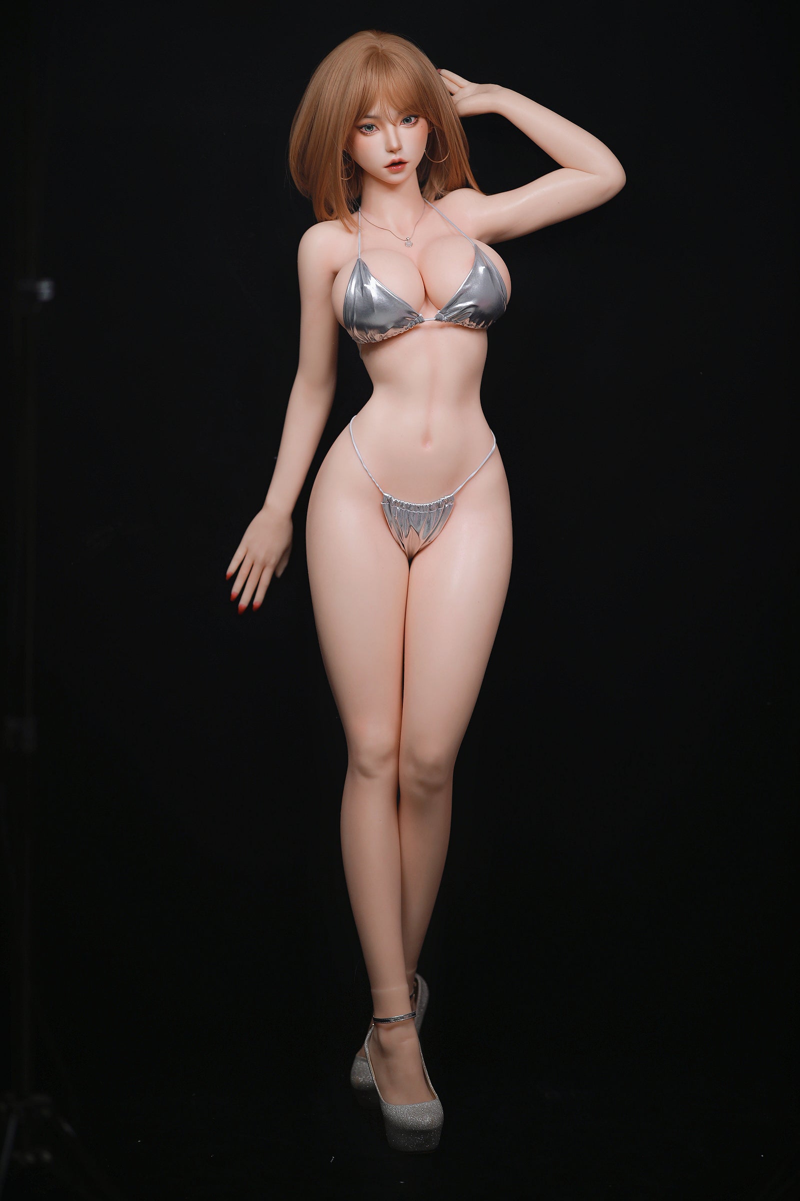 163cm Qingniao 1:1 Scale Humanoid Clone Series Silicone Sex Doll