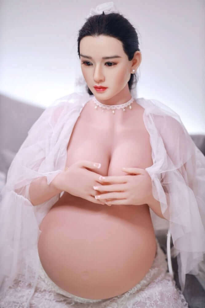 160cm Armani 1:1 Scale TPE Pregnant Sex Doll