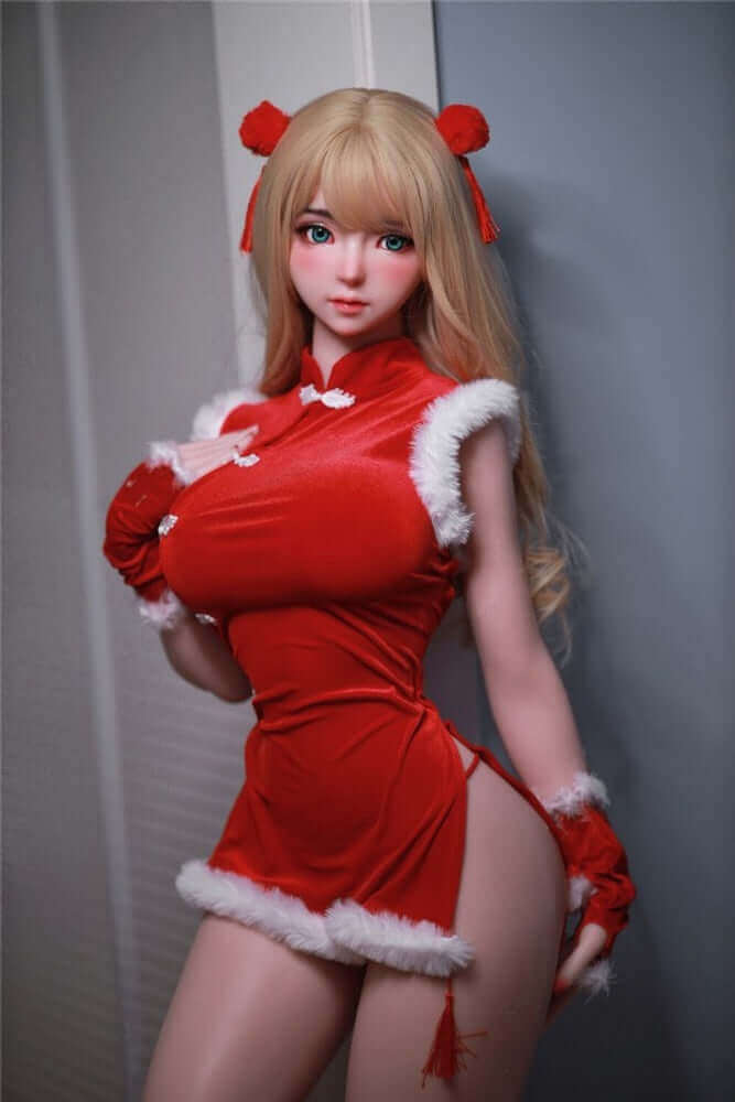 161cm Mili-Chrismas 1:1 Scale Silicone/TPE Large Breast Sex Doll