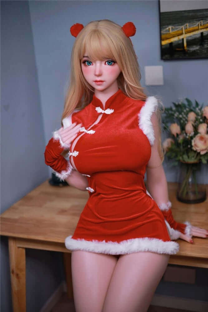 161cm Mili-Chrismas 1:1 Scale Silicone/TPE Large Breast Sex Doll