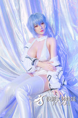 163cm Ayanami 1:1 Scale Silicone/TPE Large Breast Sex Doll