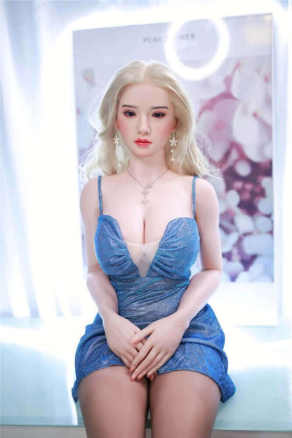 163cm XiaoJie 1:1 Scale Silicone/TPE Large Breast Sex Doll