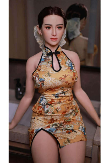 163cm XiaoMei 1:1 Scale Silicone/TPE Large Breast Sex Doll