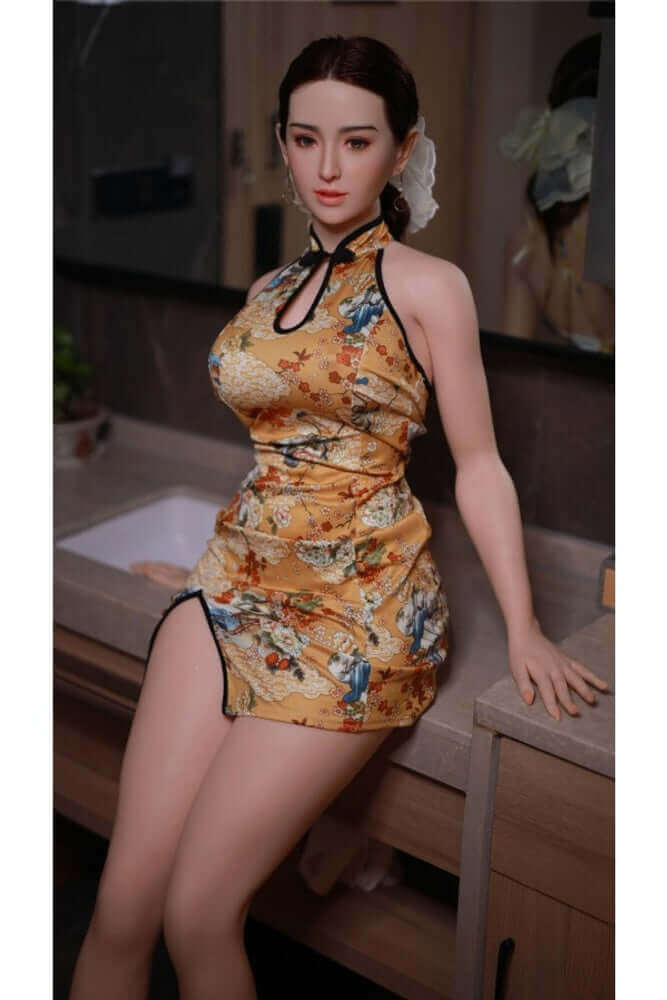 163cm XiaoMei 1:1 Scale Silicone/TPE Large Breast Sex Doll