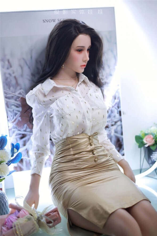 168cm Tina 1:1 Scale Silicone/TPE Large Breast Sex Doll