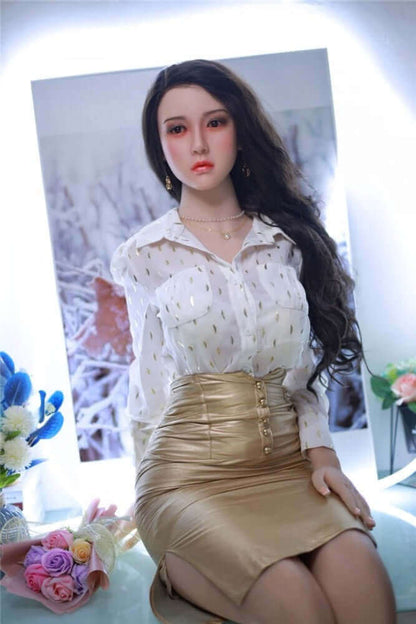 168cm Tina 1:1 Scale Silicone/TPE Large Breast Sex Doll