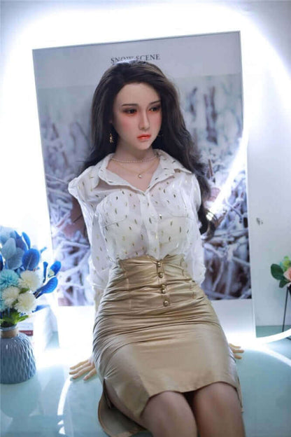 168cm Tina 1:1 Scale Silicone/TPE Large Breast Sex Doll