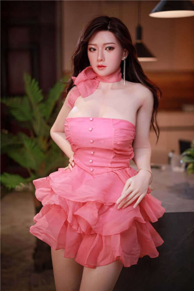 170cm Jie  1:1 Scale Silicone/TPE Large Breast Sex Doll