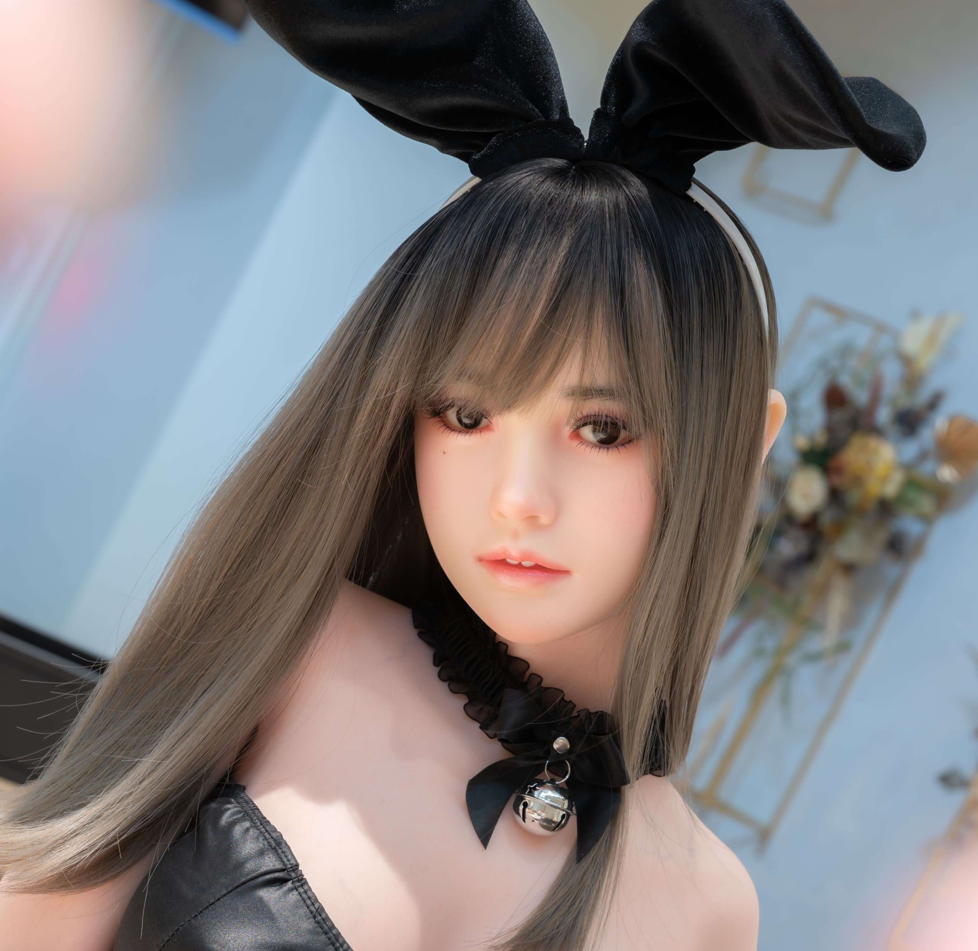 163cm YunXi 1:1 Scale Silicone/TPE Large Breast Bunny Girls Sex Doll