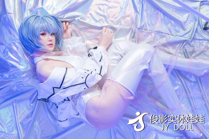 163cm Ayanami 1:1 Scale Silicone/TPE Large Breast Sex Doll