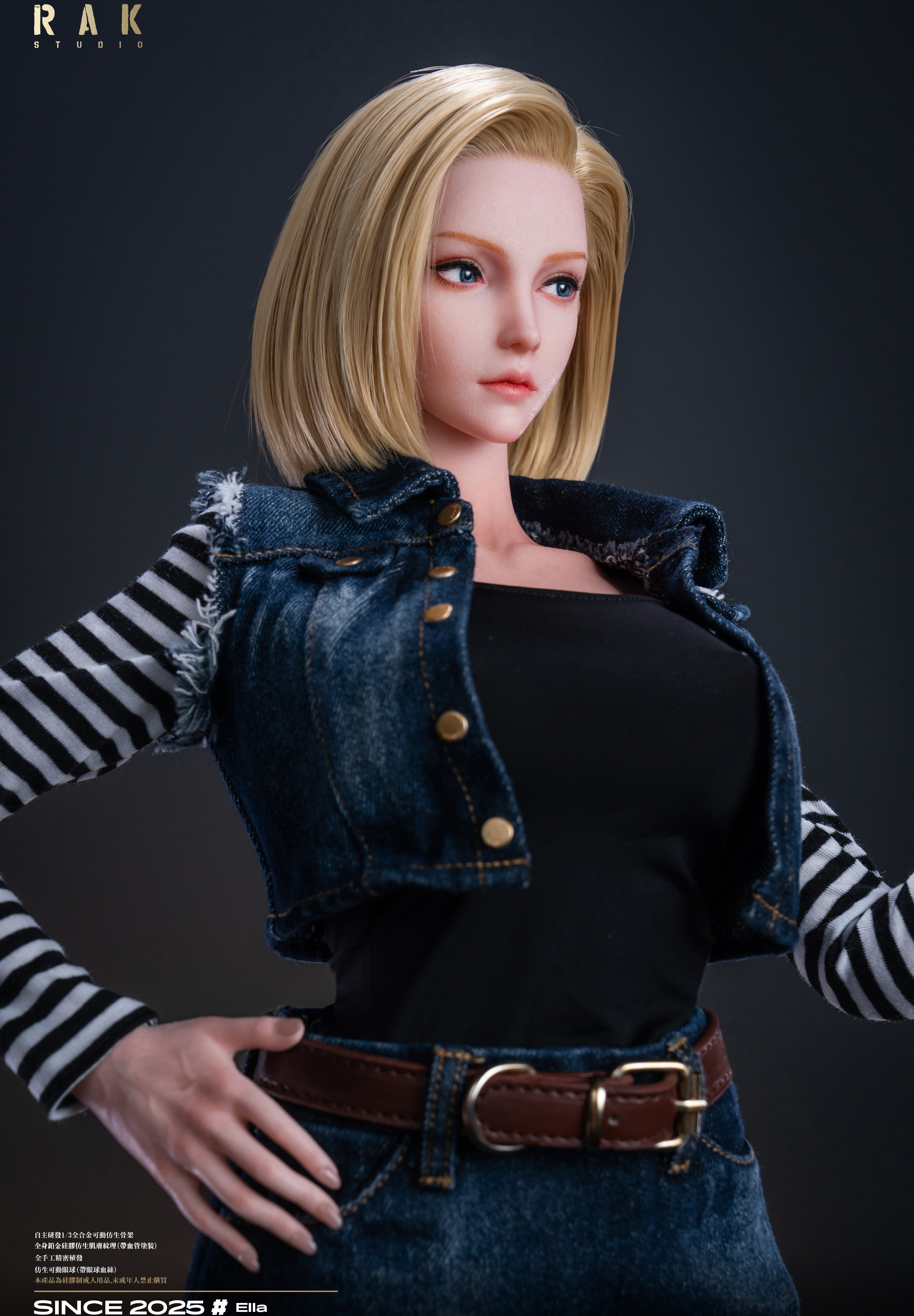 Ella 1/2 Scale Anime Sex Doll - JY Figures & Rak Studio Premium Silicone Collectible