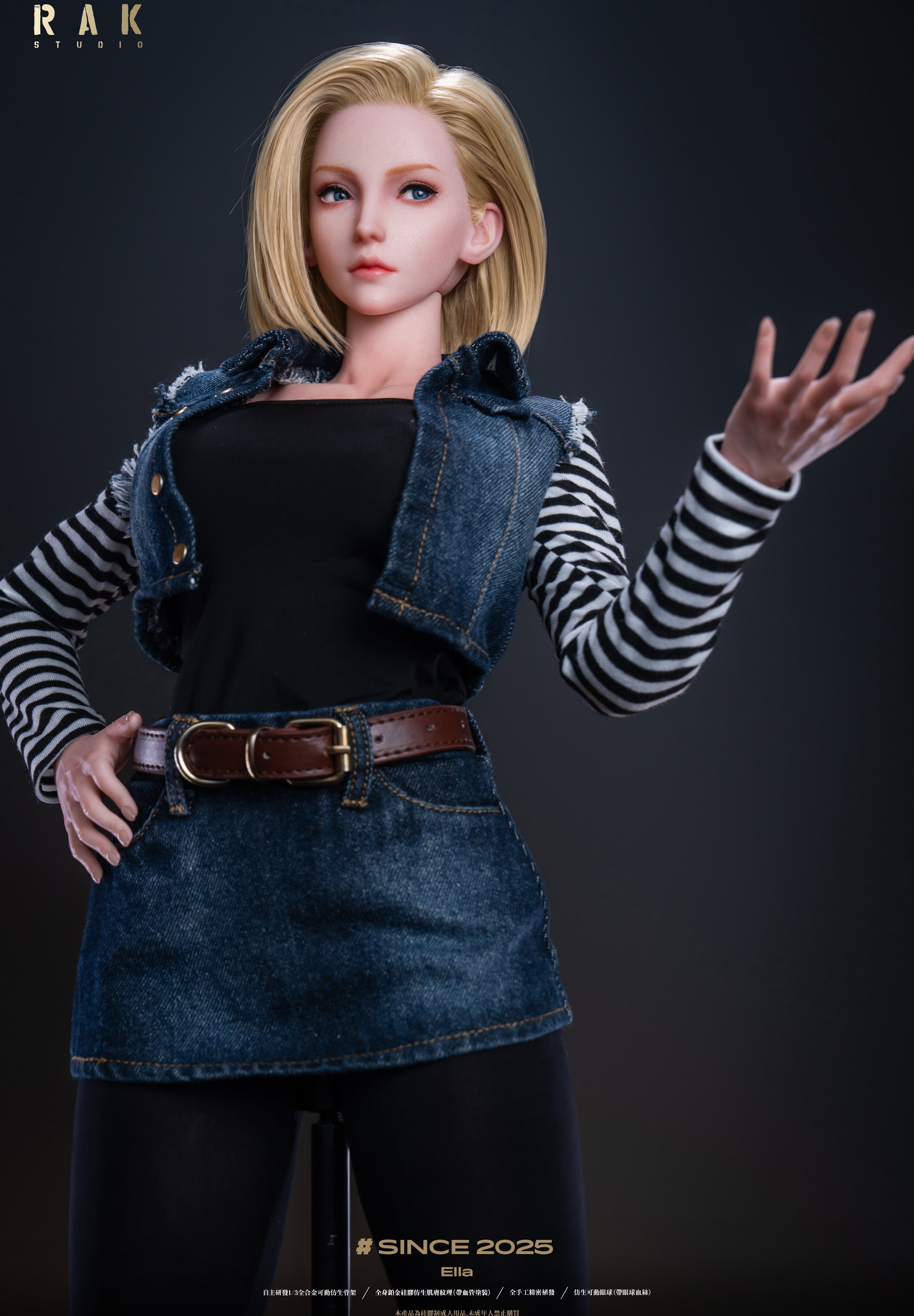 Ella 1/2 Scale Anime Sex Doll - JY Figures & Rak Studio Premium Silicone Collectible