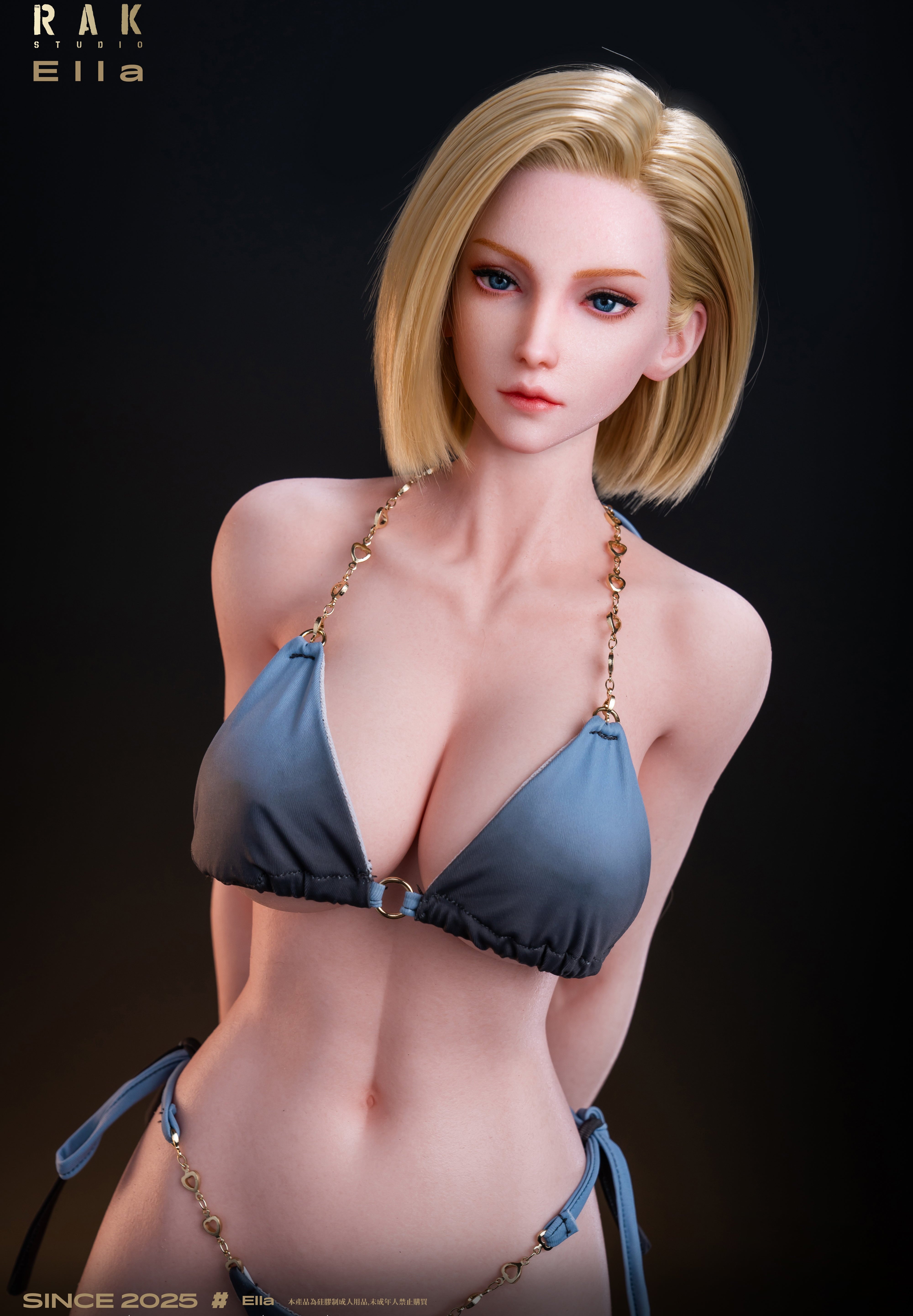 Ella 1/2 Scale Anime Sex Doll - JY Figures & Rak Studio Premium Silicone Collectible