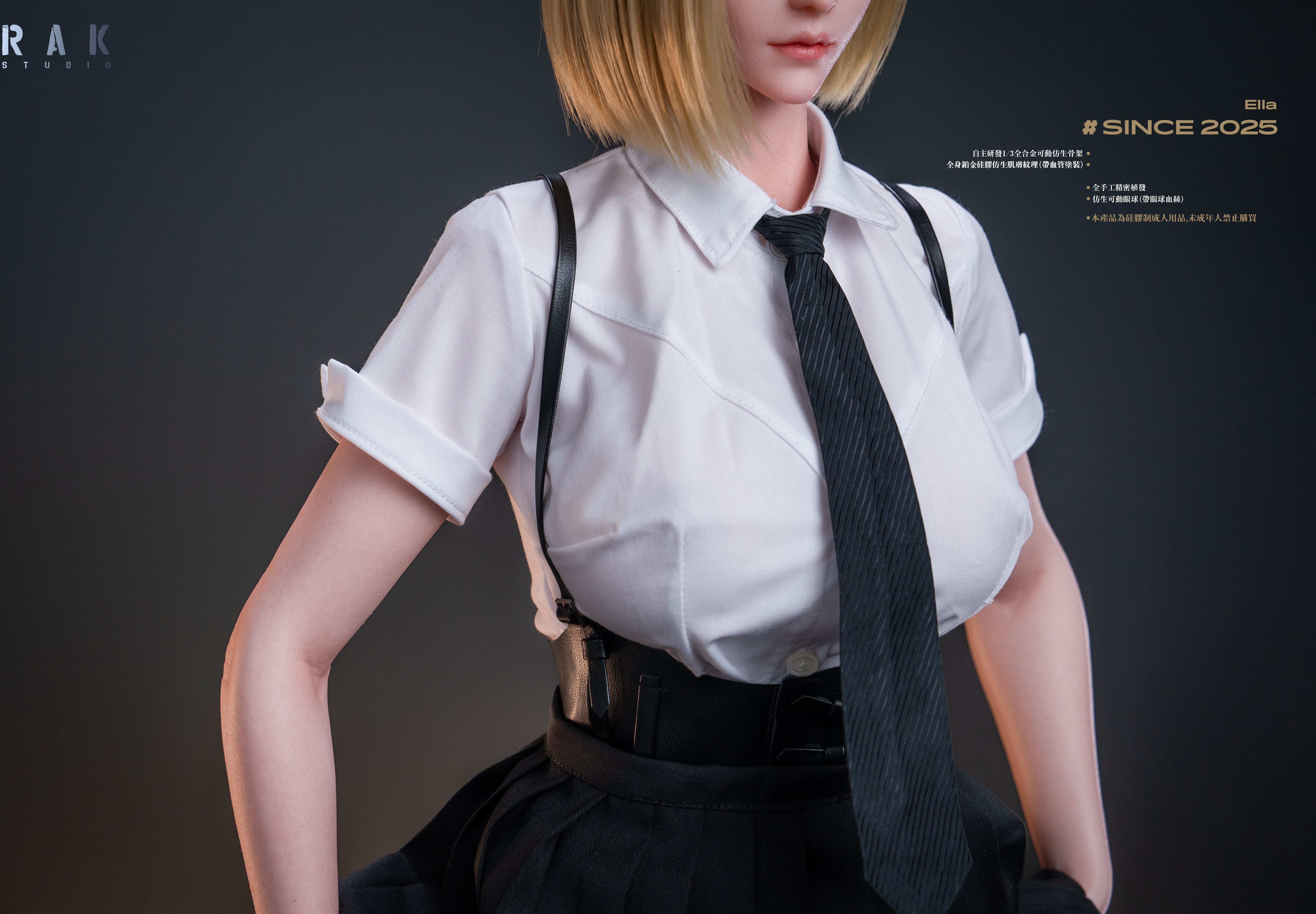 Ella 1/2 Scale Anime Sex Doll - JY Figures & Rak Studio Premium Silicone Collectible