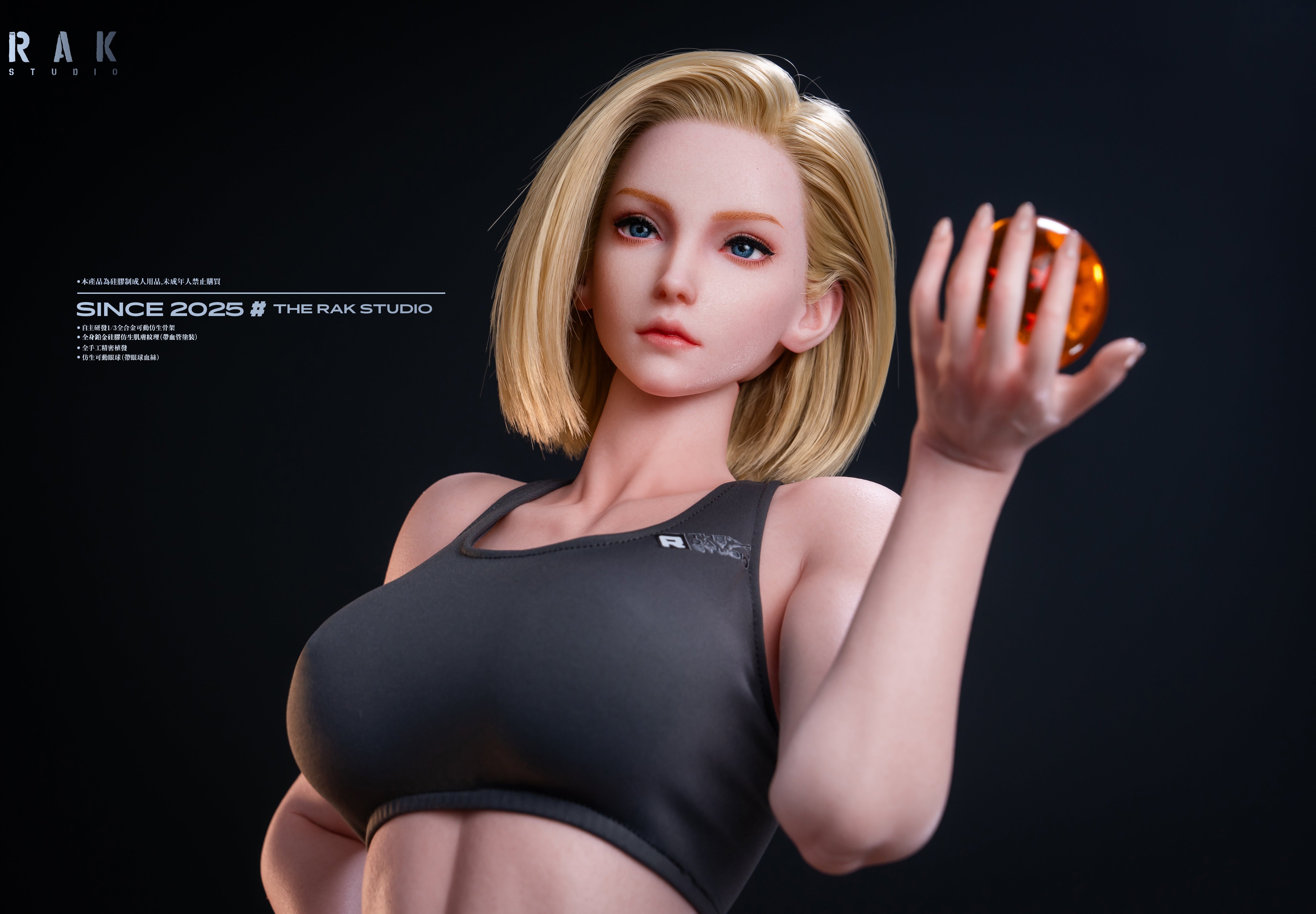 Ella 1/2 Scale Anime Sex Doll - JY Figures & Rak Studio Premium Silicone Collectible