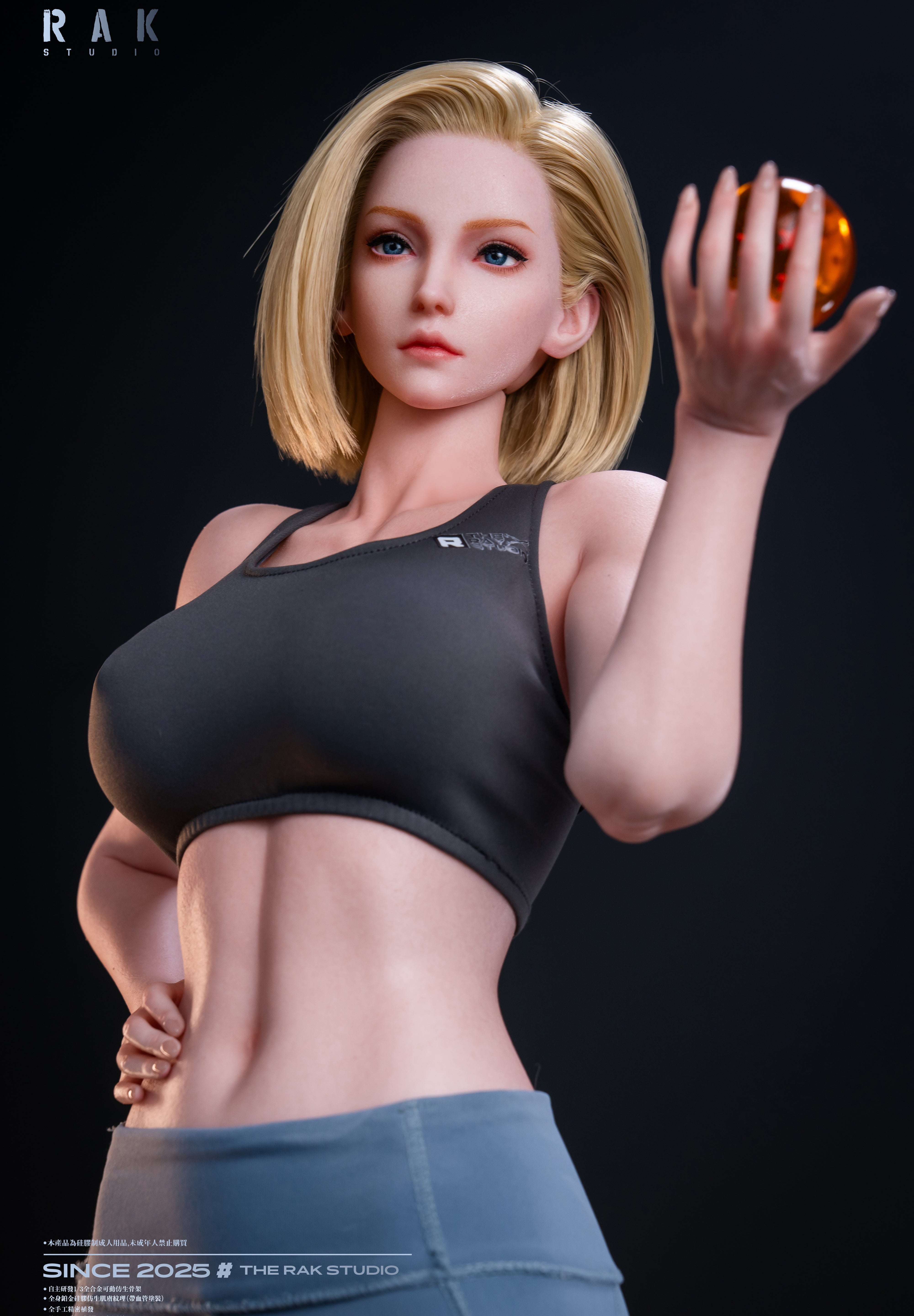 Ella 1/2 Scale Anime Sex Doll - JY Figures & Rak Studio Premium Silicone Collectible