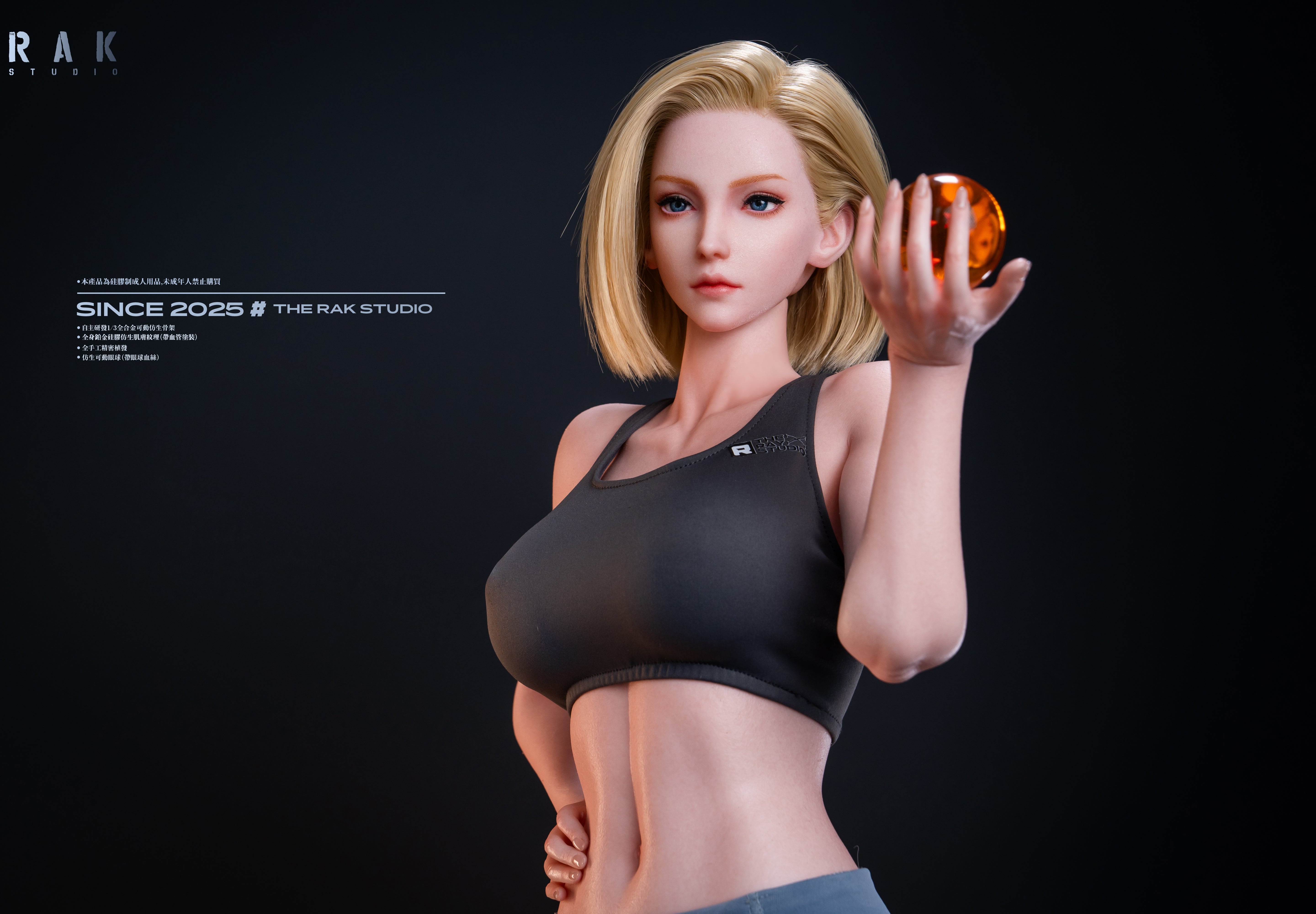 Ella 1/2 Scale Anime Sex Doll - JY Figures & Rak Studio Premium Silicone Collectible