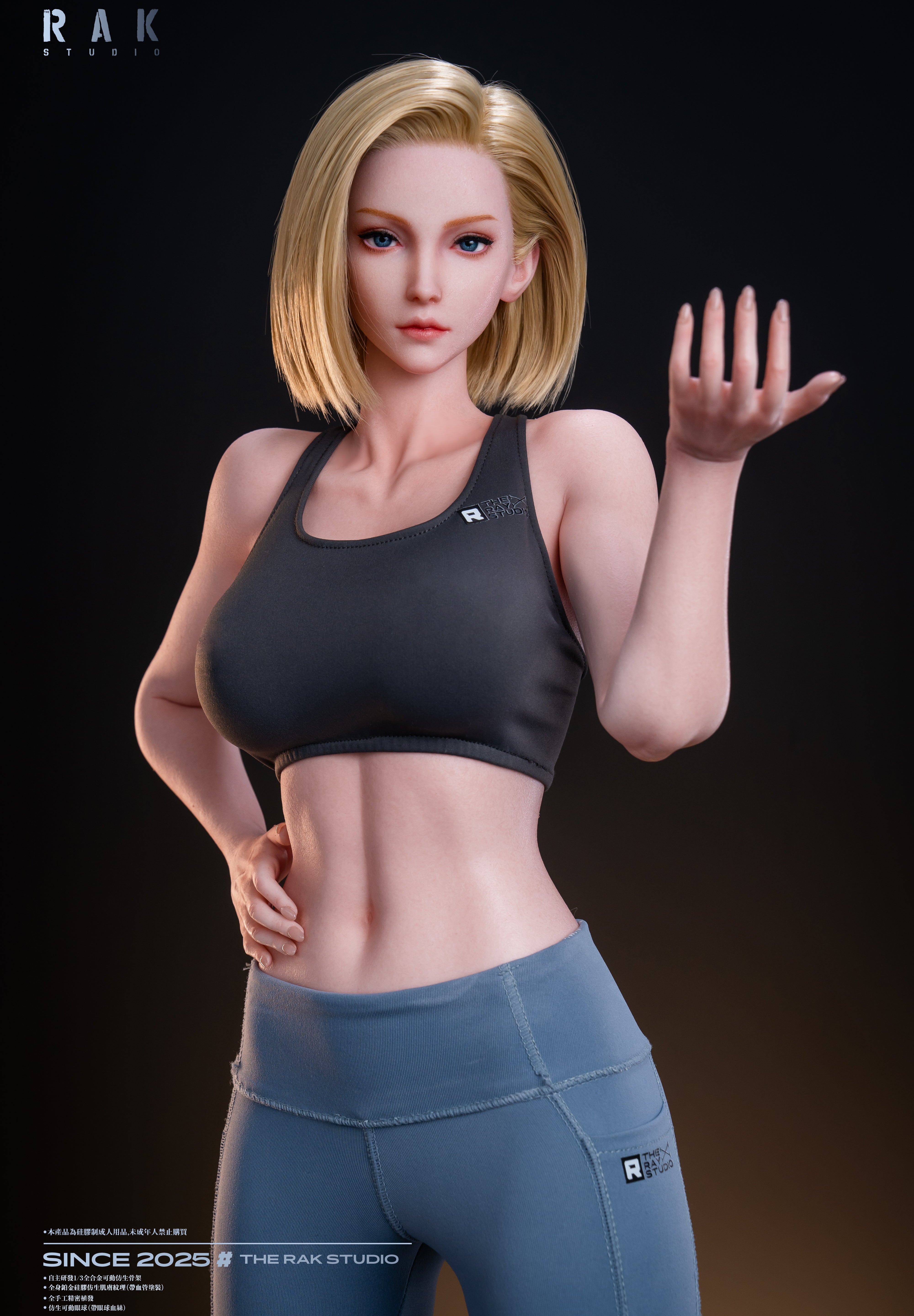 Ella 1/2 Scale Anime Sex Doll - JY Figures & Rak Studio Premium Silicone Collectible